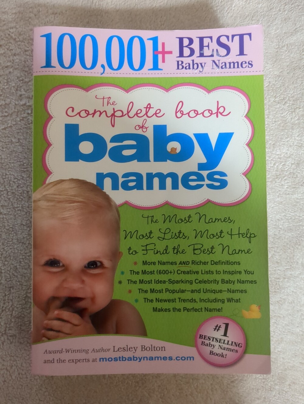The Complete Book of Baby Names